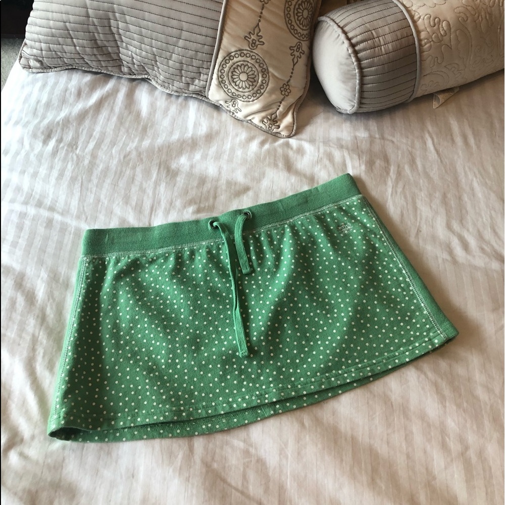 Poke a dot mini skirt